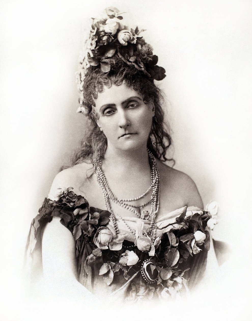 Kontes Virginia Oldoini Verasis di Castiglione (1835-1899) - Virginia Oldoini Verasis, Castiglione Kontesi (1837-1899) portresi - Pierre Louis Pierson (1822-1913) tarafından fotoğraf by Pierre Louis Pierson