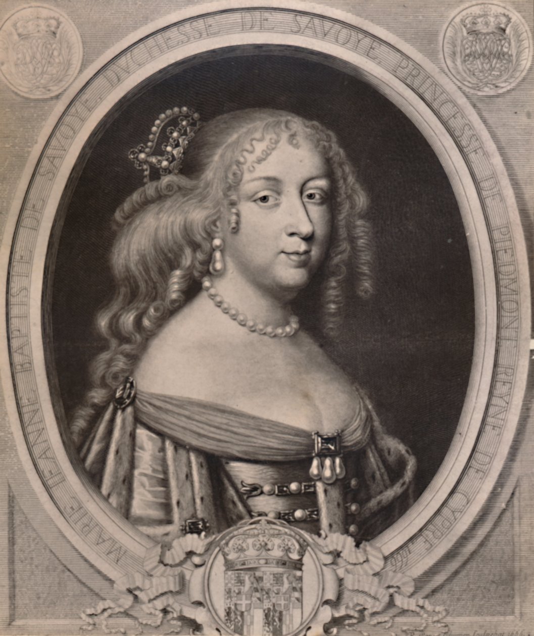 Marie Jeanne Baptiste, Savoy Düşesi, 17. yüzyılın sonları 1894 by Pierre Louis van Schuppen