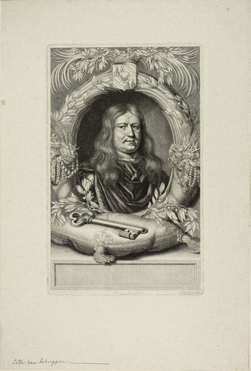 Bir Adamın Portresi by Pierre Louis van Schuppen