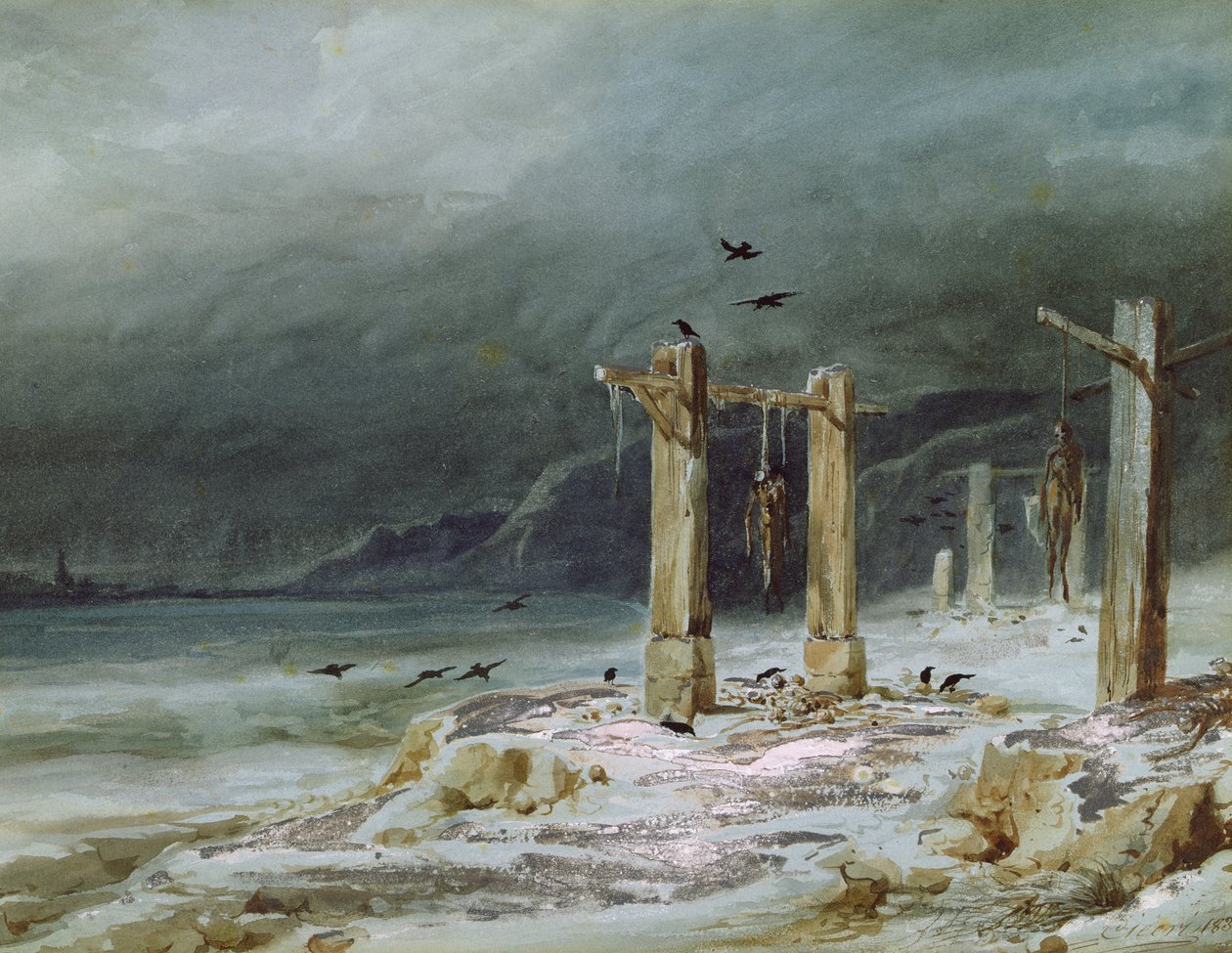 Darağacı by Pierre Luc Charles Ciceri