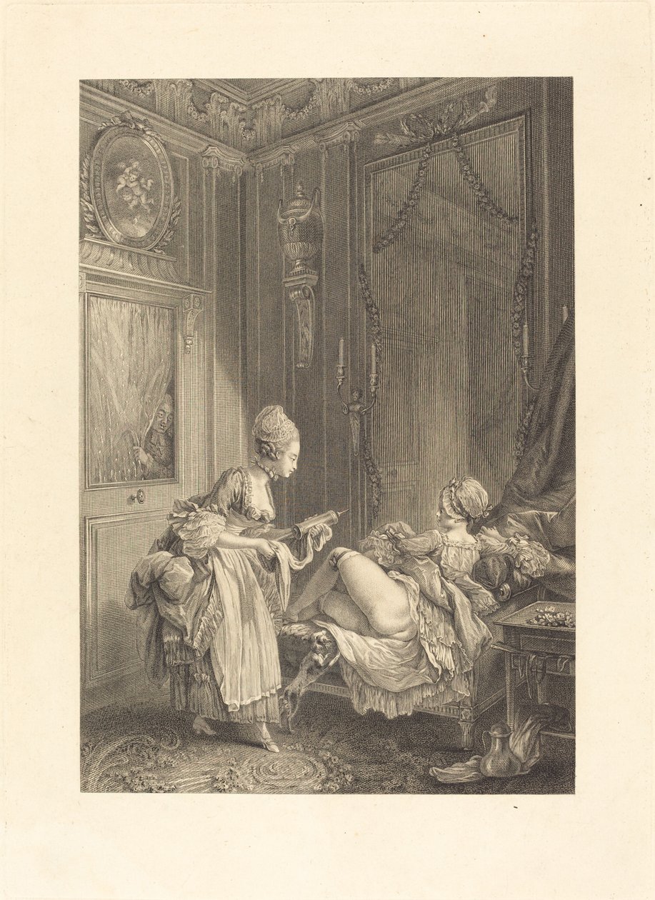 meraklı by Pierre Maleuvre after Pierre Antoine Baudouin