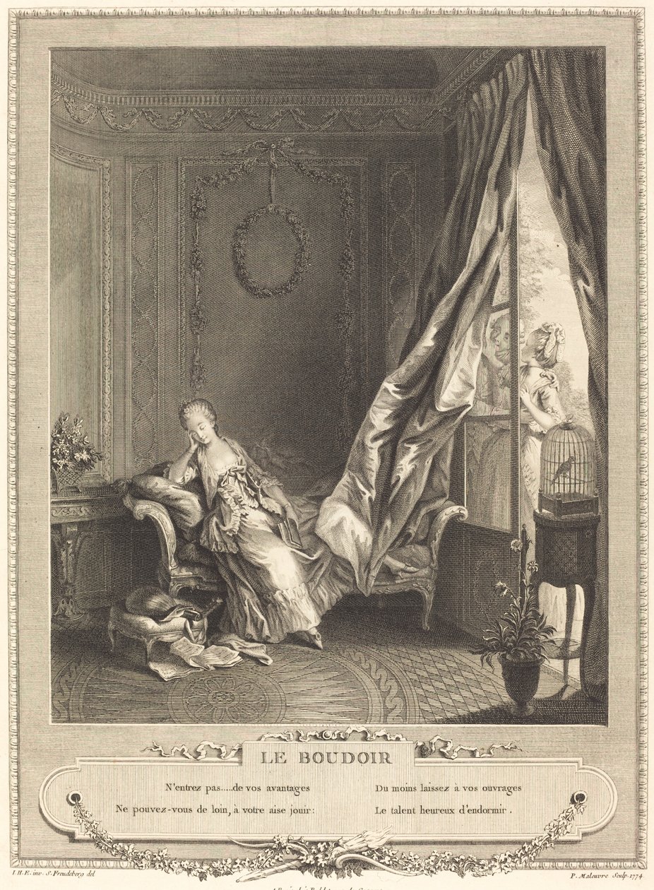 Boudoir by Pierre Maleuvre after Sigmund Freudenberger