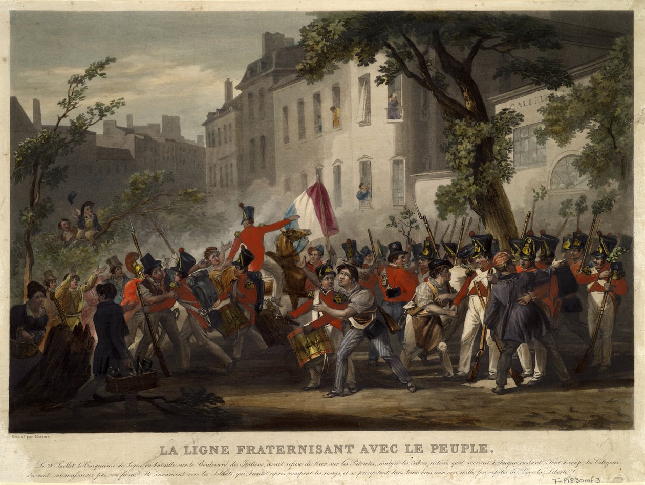 1830 Temmuz Devrimi, 1830 by Pierre Martinet