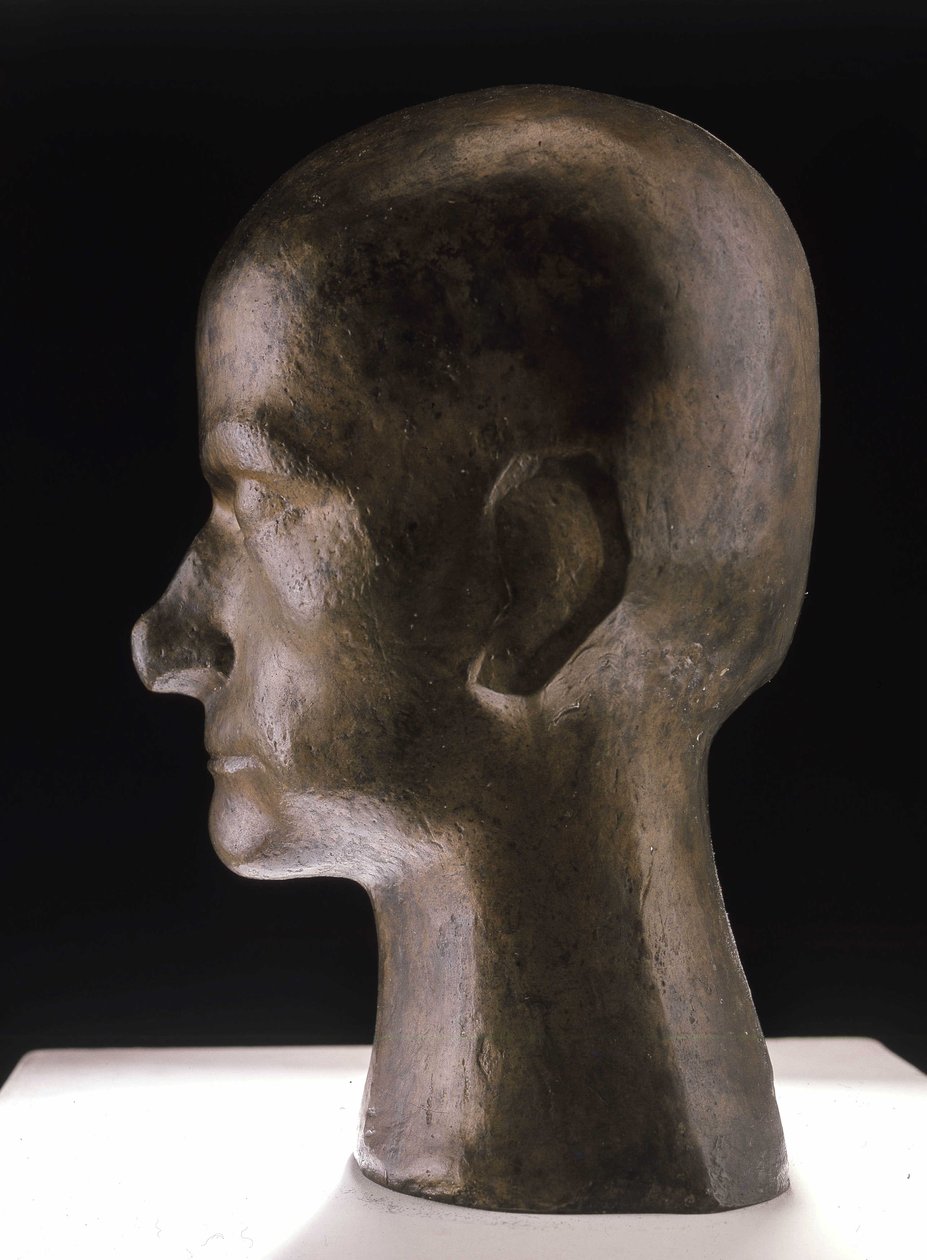 Baudelaire büstü, bronz by Pierre Maurice Raymond Duchamp Villon