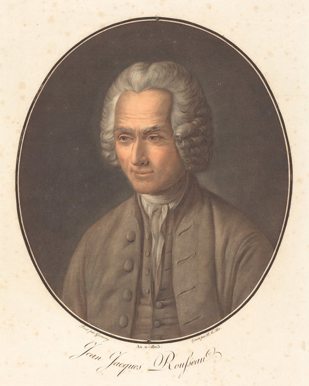 Jean Jacques Rousseau, 1803