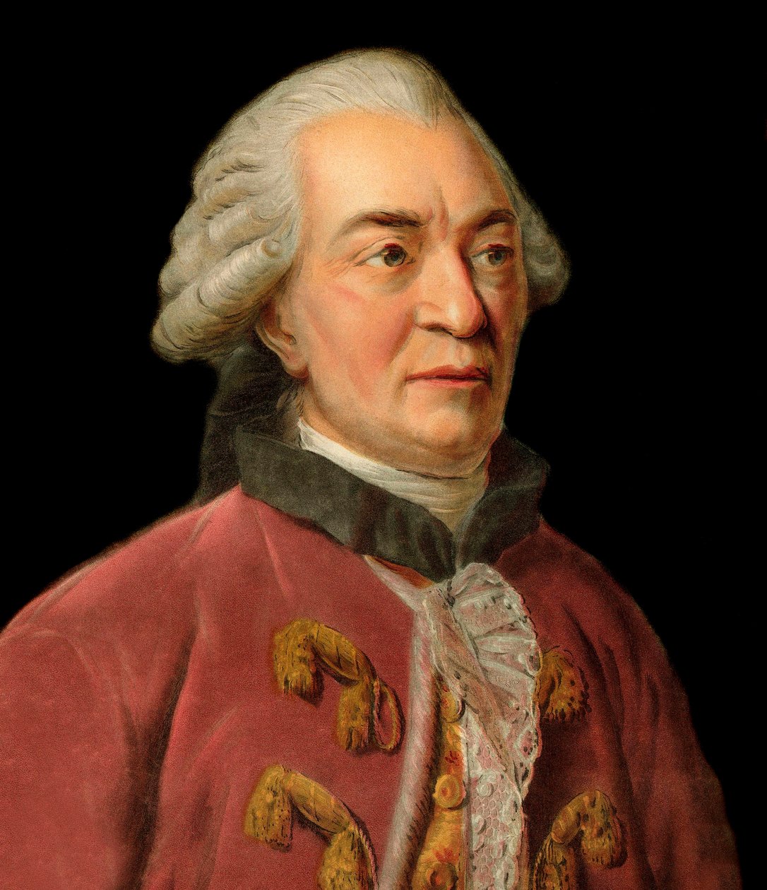 Georges Louis Leclerc, Buffon Kontu (1707-1788), Fransız doğa bilimci, matematikçi, kozmolog ve ansiklopedik yazar portresi - George Louis Le Clerc
