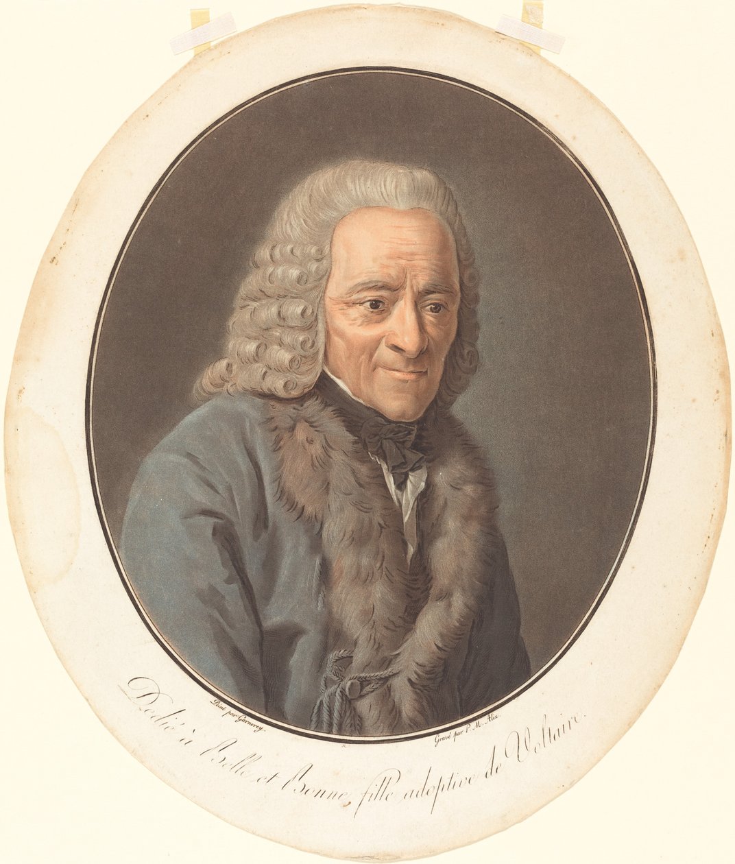 Voltaire. by Pierre Michel Alix
