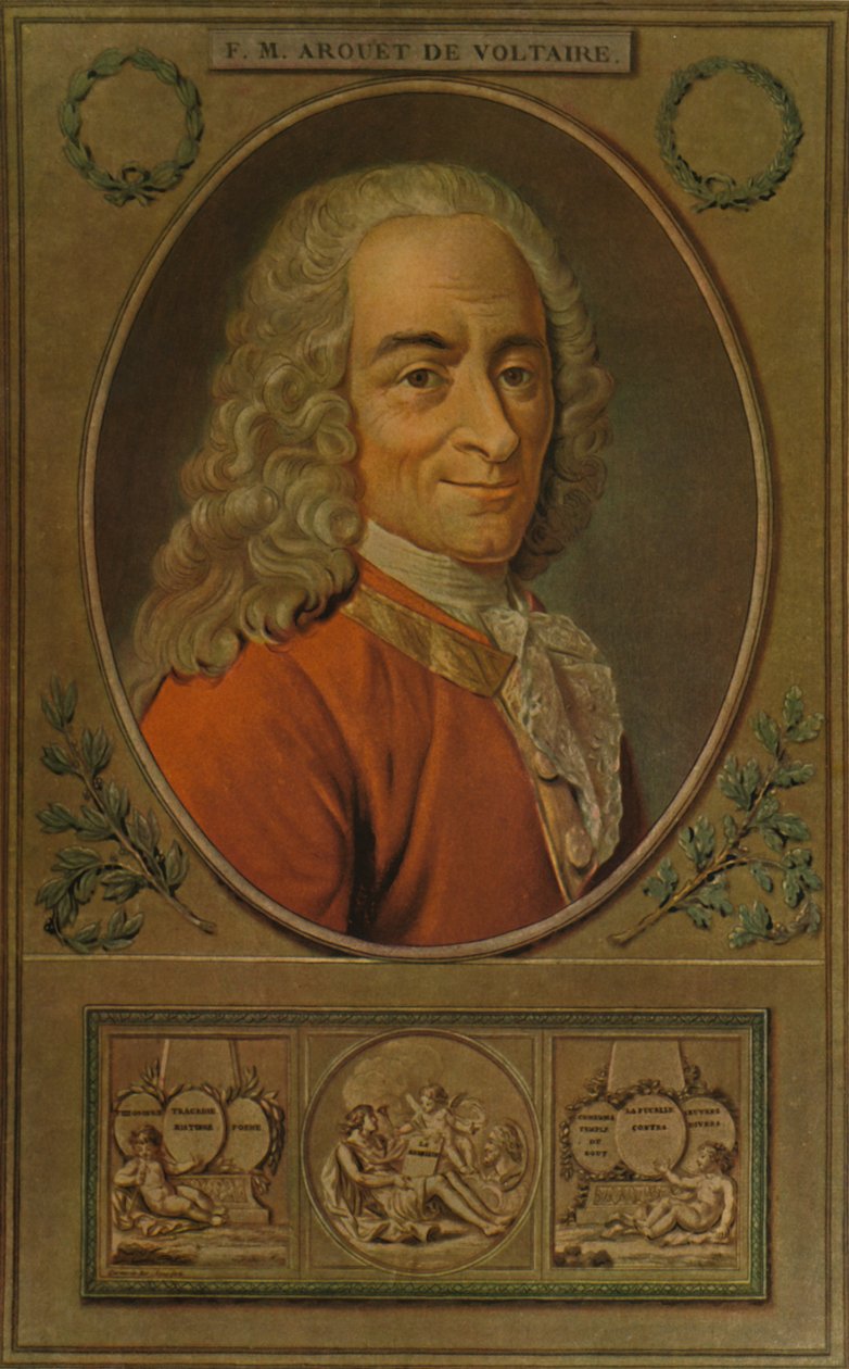 Voltaire, c1770, 1913 by Pierre Michel Alix