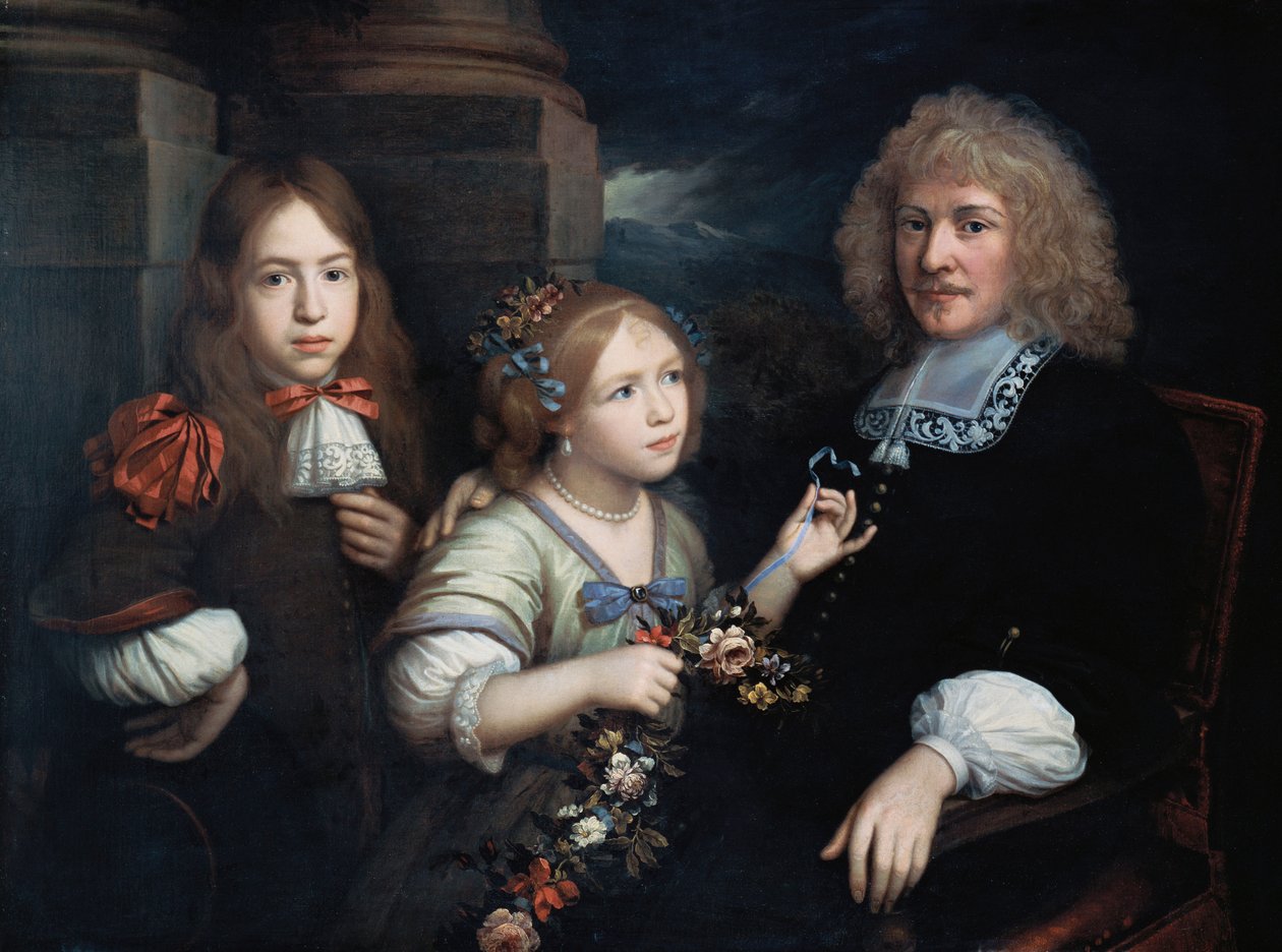 Bir Aile Grubu by Pierre Mignard