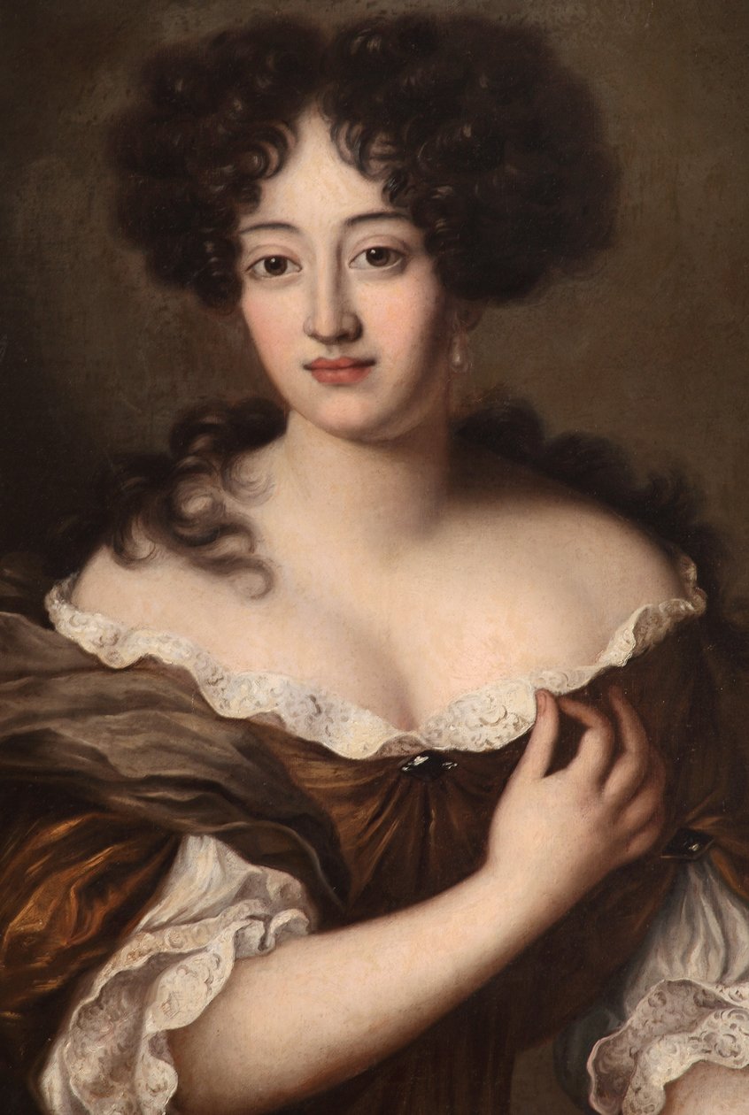 Hortense Mancini, Düşes de Mazarin olduğu söylenen bir Leydi by Pierre Mignard