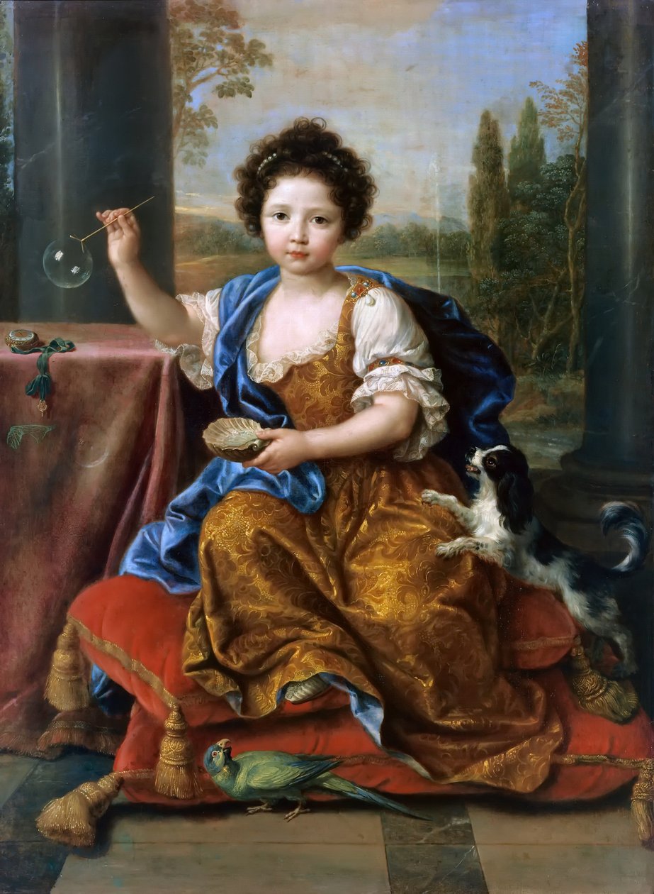 Louise Marie de Bourbon 1674-1681, Orleans Düşesi by Pierre Mignard