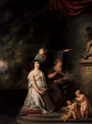 Bir Aşk Alegorisi by Pierre Nicolas Legrand