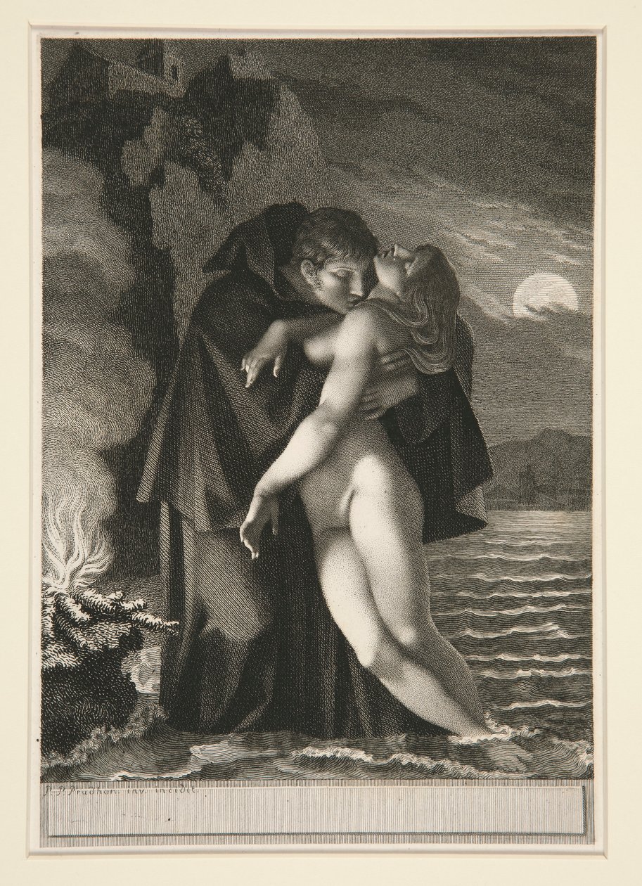 Frosin ve Melidore by Pierre-Paul Prud