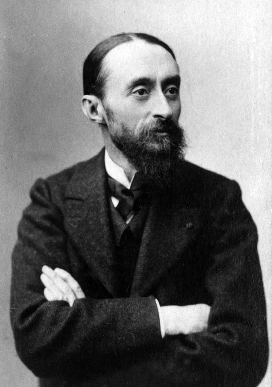 Fernand Anne Piestre Cormon (1845-1924) Fransız okulunun ressamı, Pierre Petit tarafından 1870-1890 civarında fotoğraflanmıştır, Felix Potin koleksiyonundan alınmıştır, 500 çağdaş ünlü, Fransa resmi by Pierre Petit