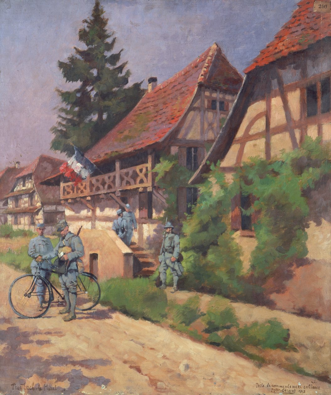 Alsace'deki Fransız komutanlığı by Pierre Petit Gerard