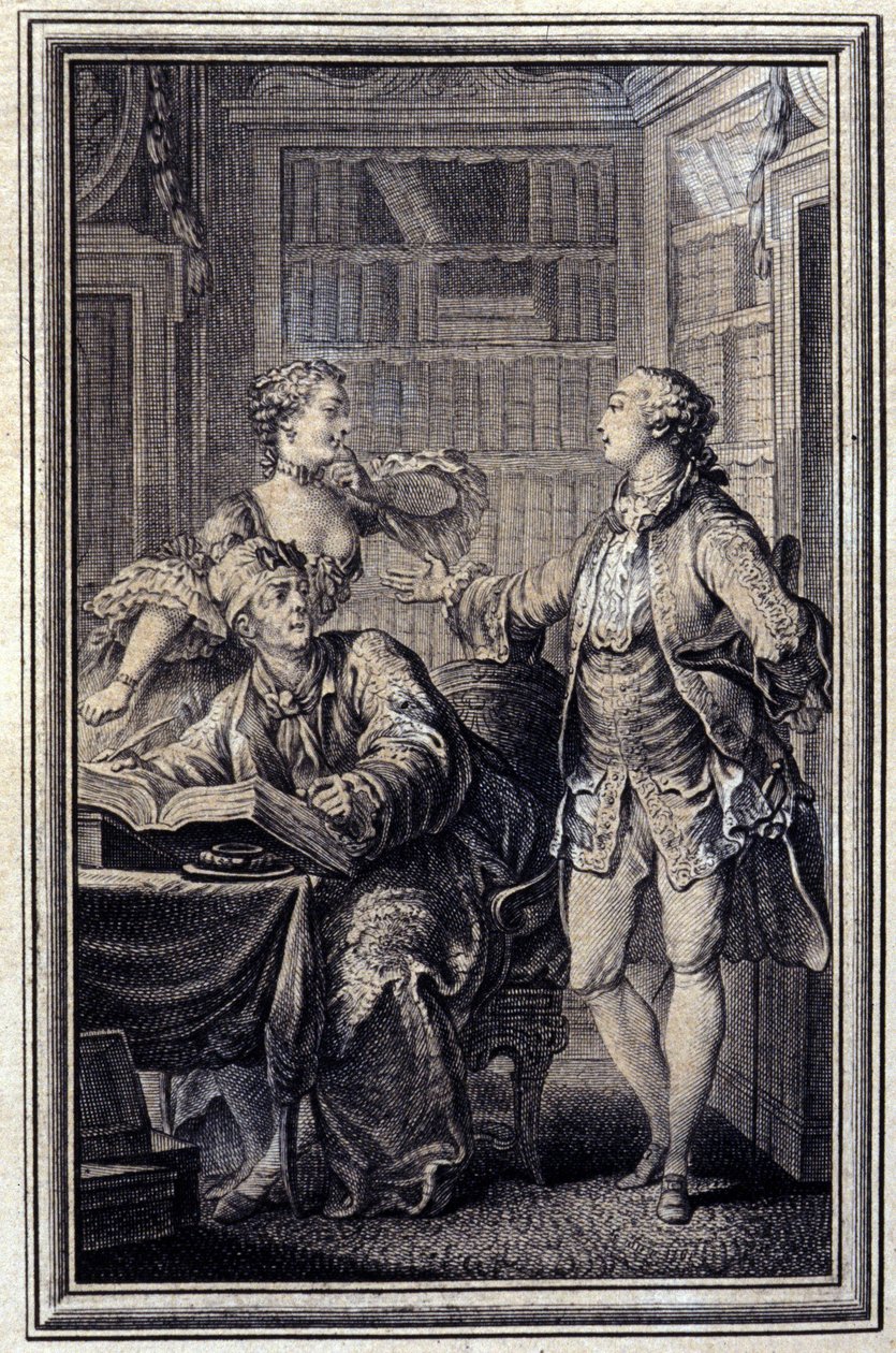 Cimri Bir Kadın, Gallant Croc - Jean La Fontaine