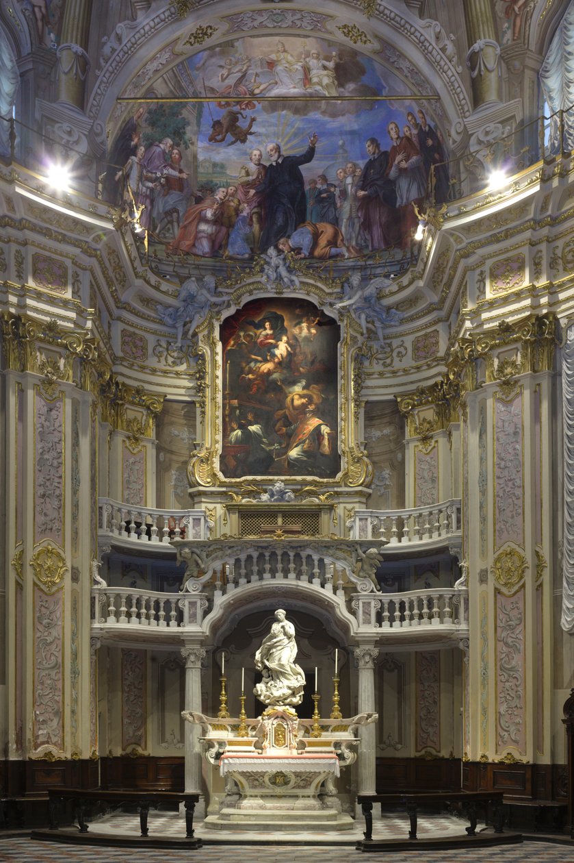 Immaculate Conception, Santa Maria Immaculate, senografik şapel 1669-70