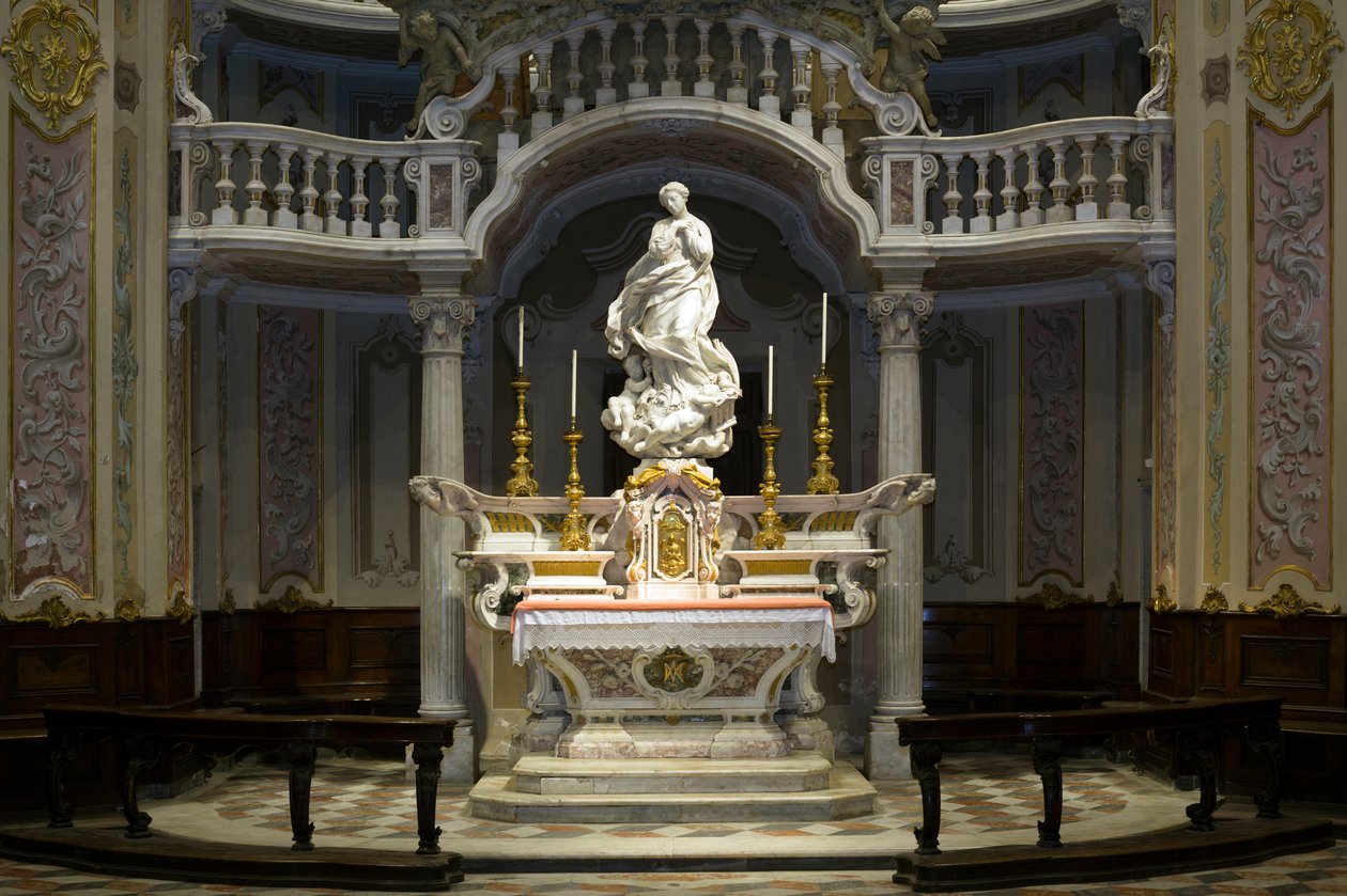 Immaculate Conception, Santa Maria Immaculate, senografik şapel 1669-70