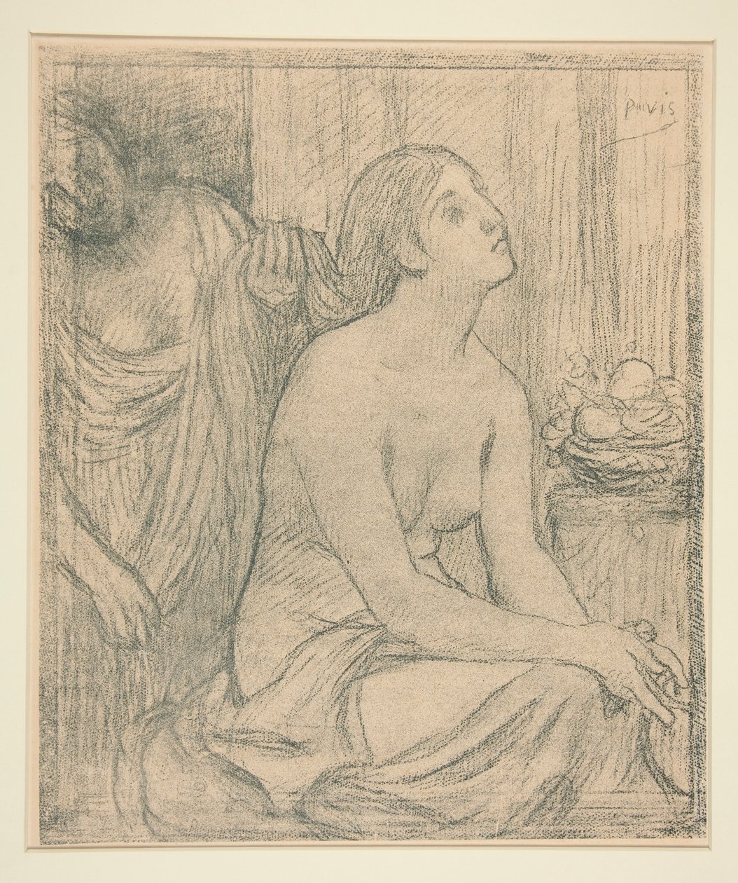 Tuvalet by Pierre Puvis de Chavannes