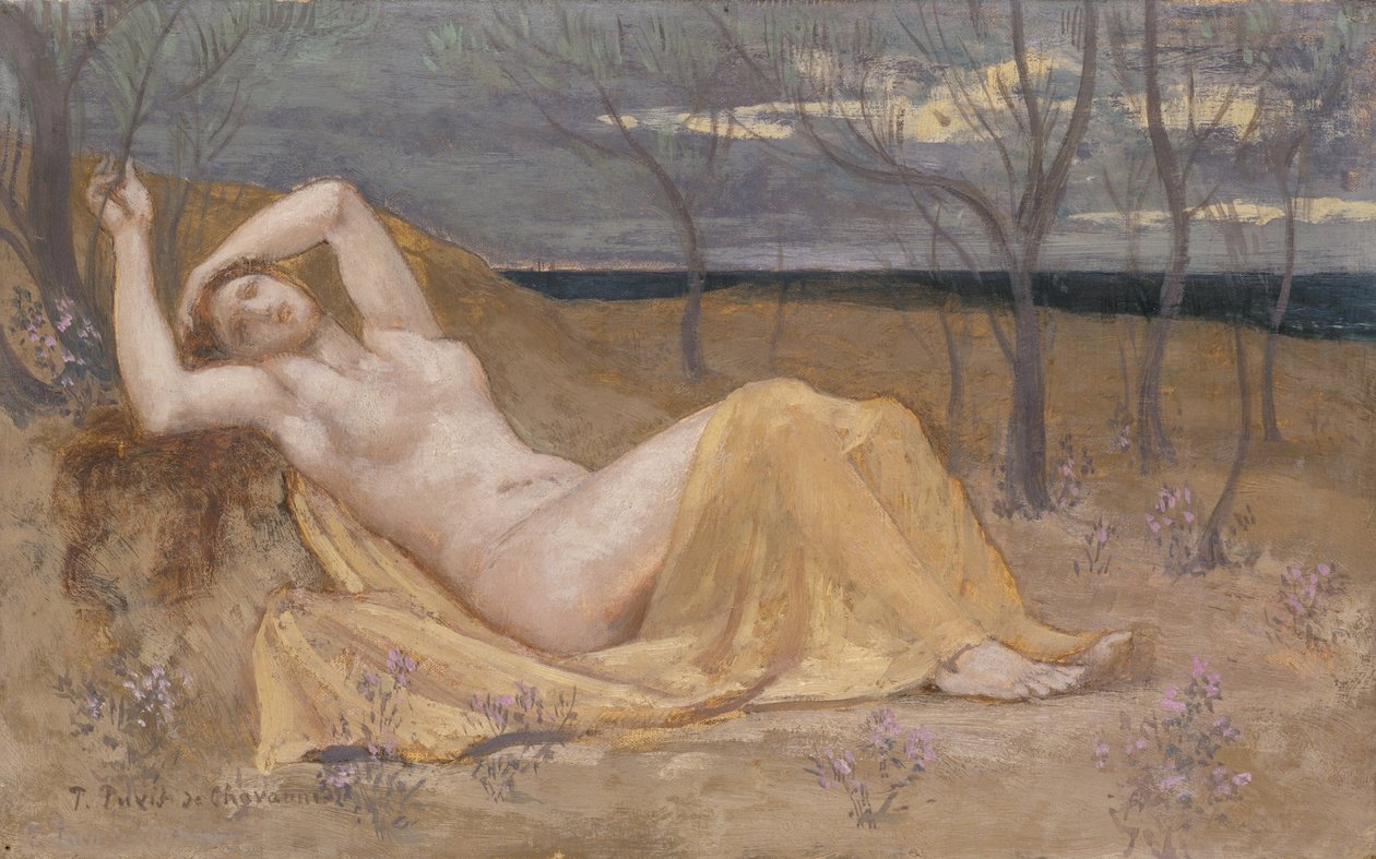 Ilgın, c.1886-87 by Pierre Puvis de Chavannes