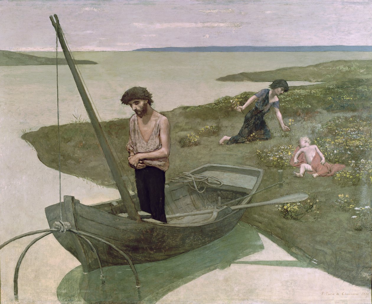 Zavallı Balıkçı by Pierre Puvis de Chavannes