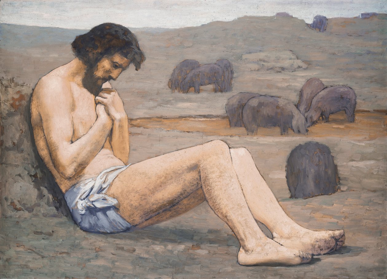 Müsrif Oğul, c. 1879 (keten üzerine yağ) by Pierre Puvis de Chavannes