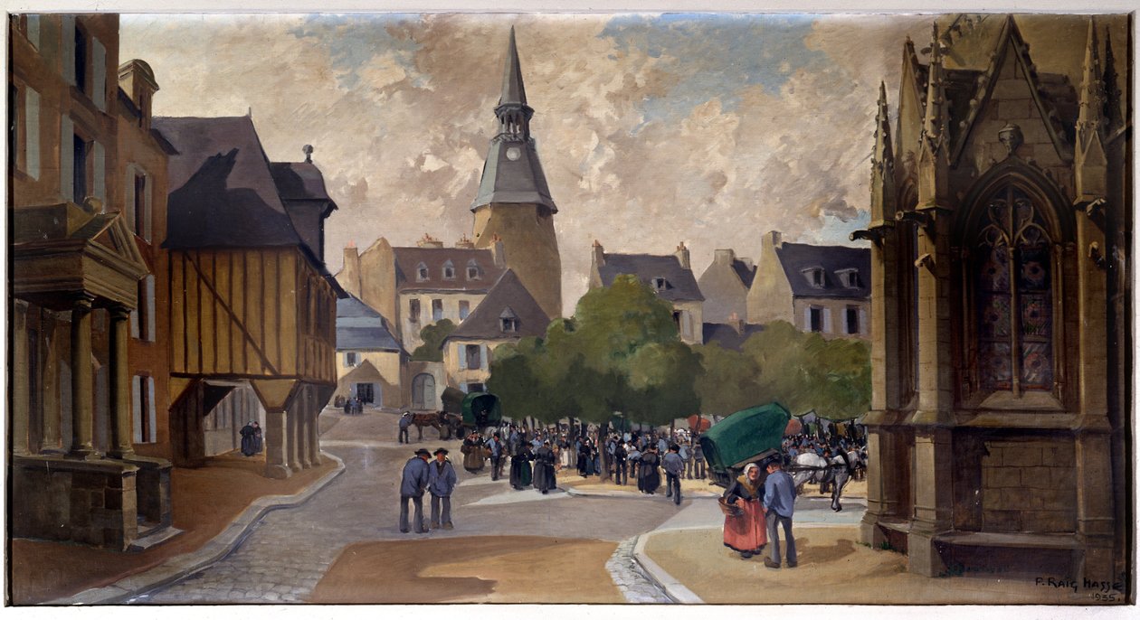 Place St Sauveur, Dinan