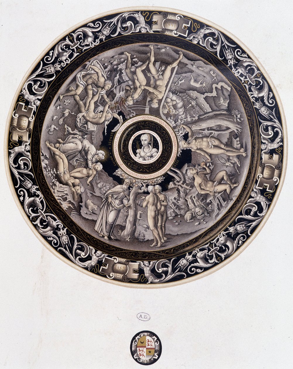 Pierre Reymond, Limoges tarafından Genesis