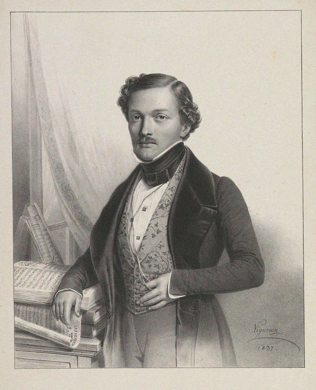 Şarkıcı Gilbert-Louis Duprez
