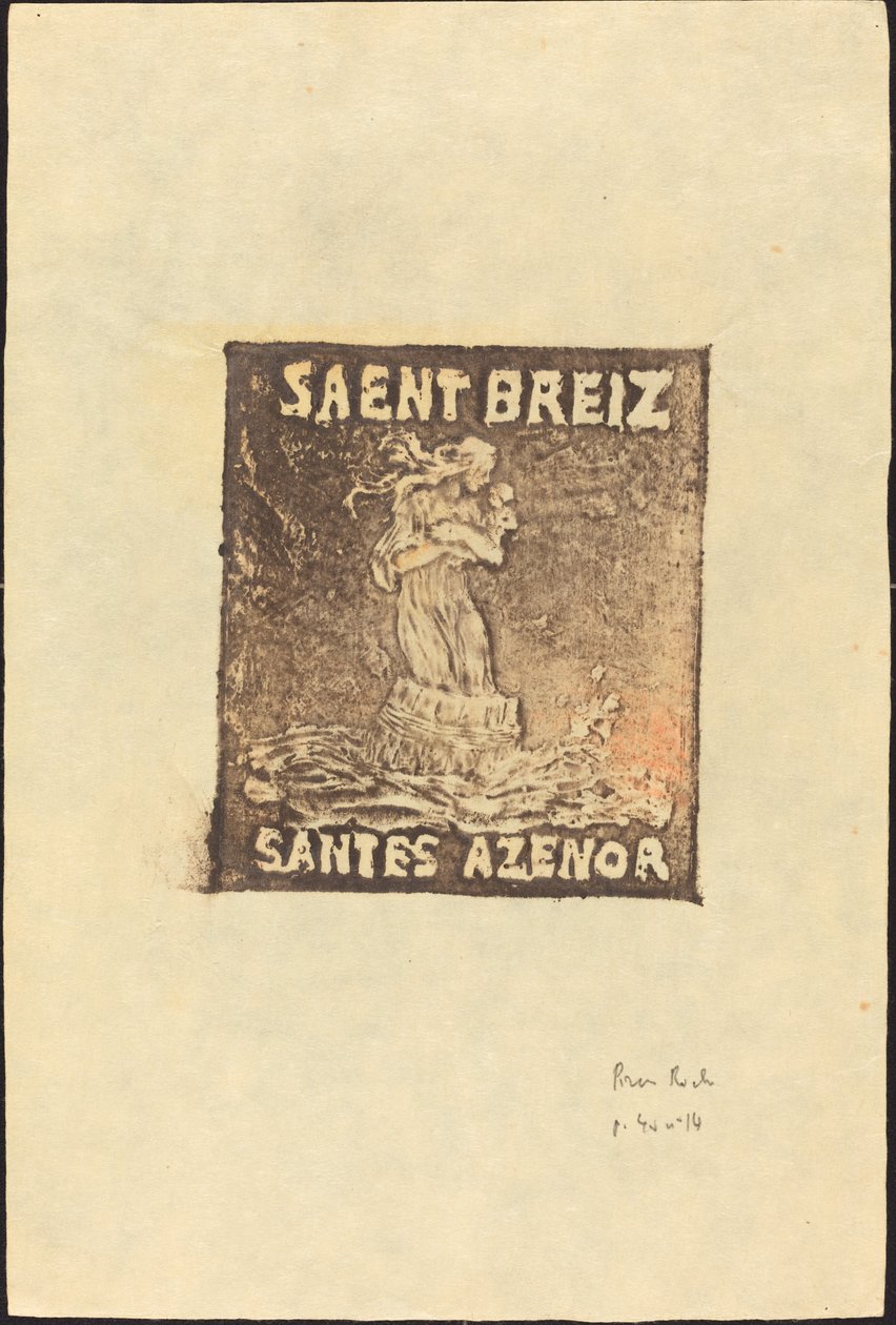 Sainte Azenor de Goelo by Pierre Roche