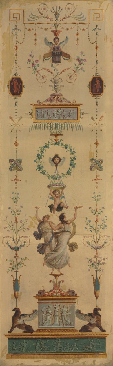 Dekoratif Panel, 1790