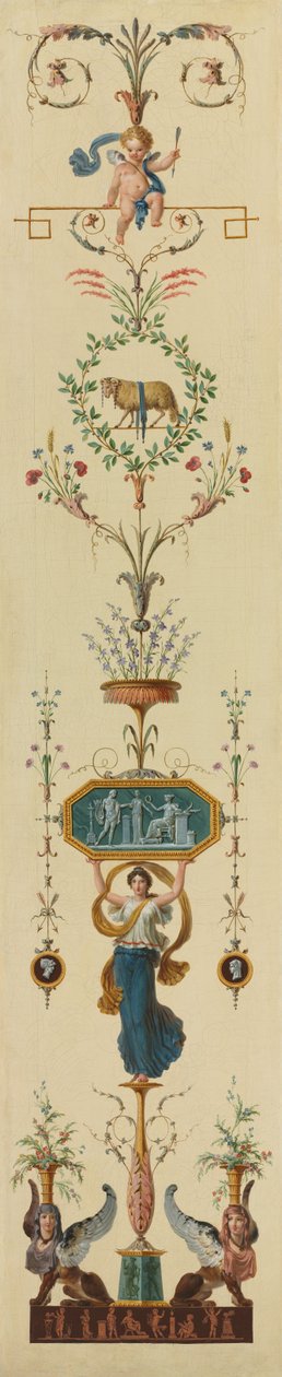 Dekoratif Panel, 1790