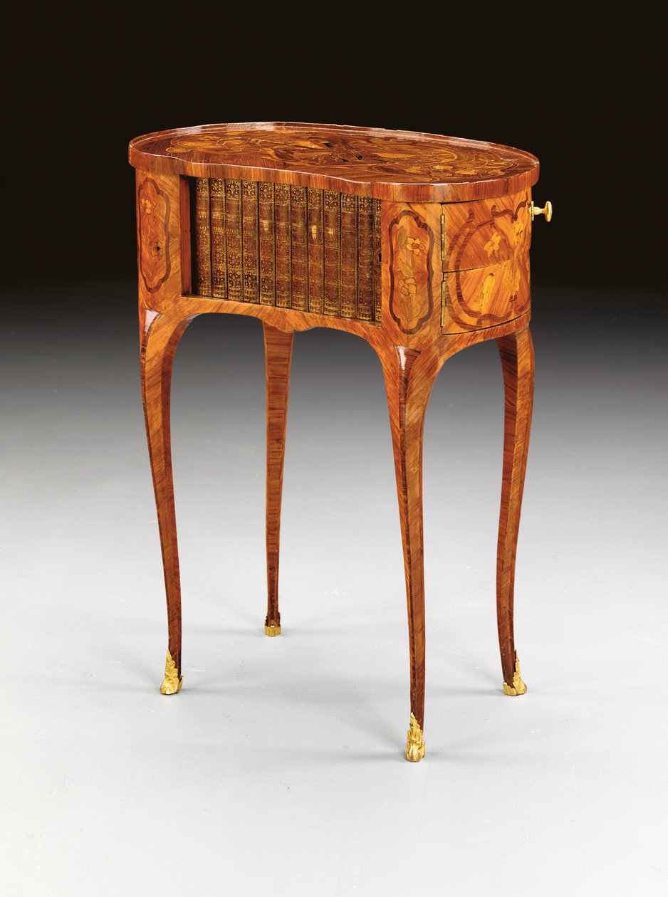Louis XV yazı masası, c.1750 by Pierre Roussel