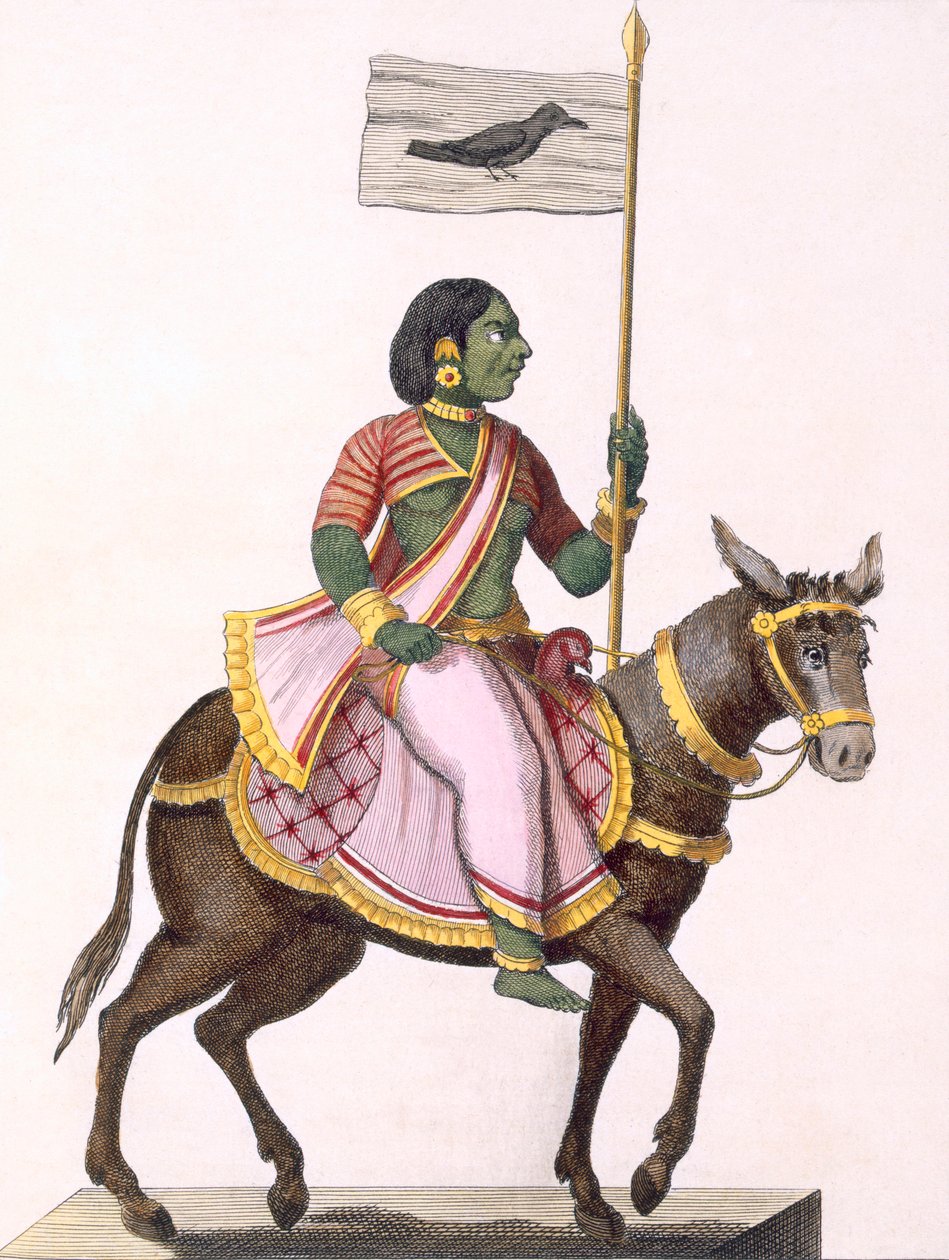 Moudevi, Anlaşmazlık ve Sefalet Tanrıçası, 1782. by Pierre Sonnerat