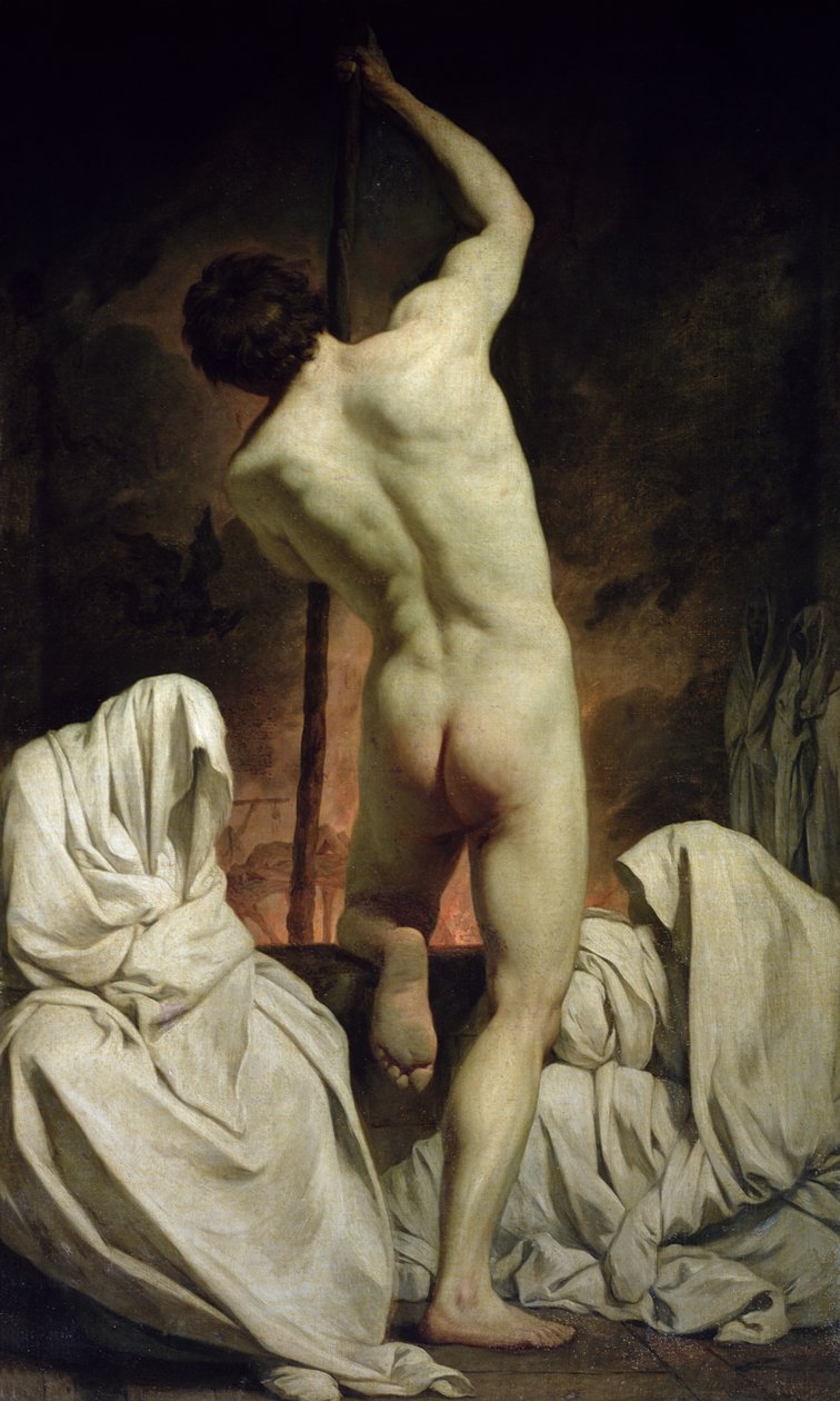 Gölgeleri Geçen Charon (tuval üzerine yağlı boya) by Pierre Subleyras