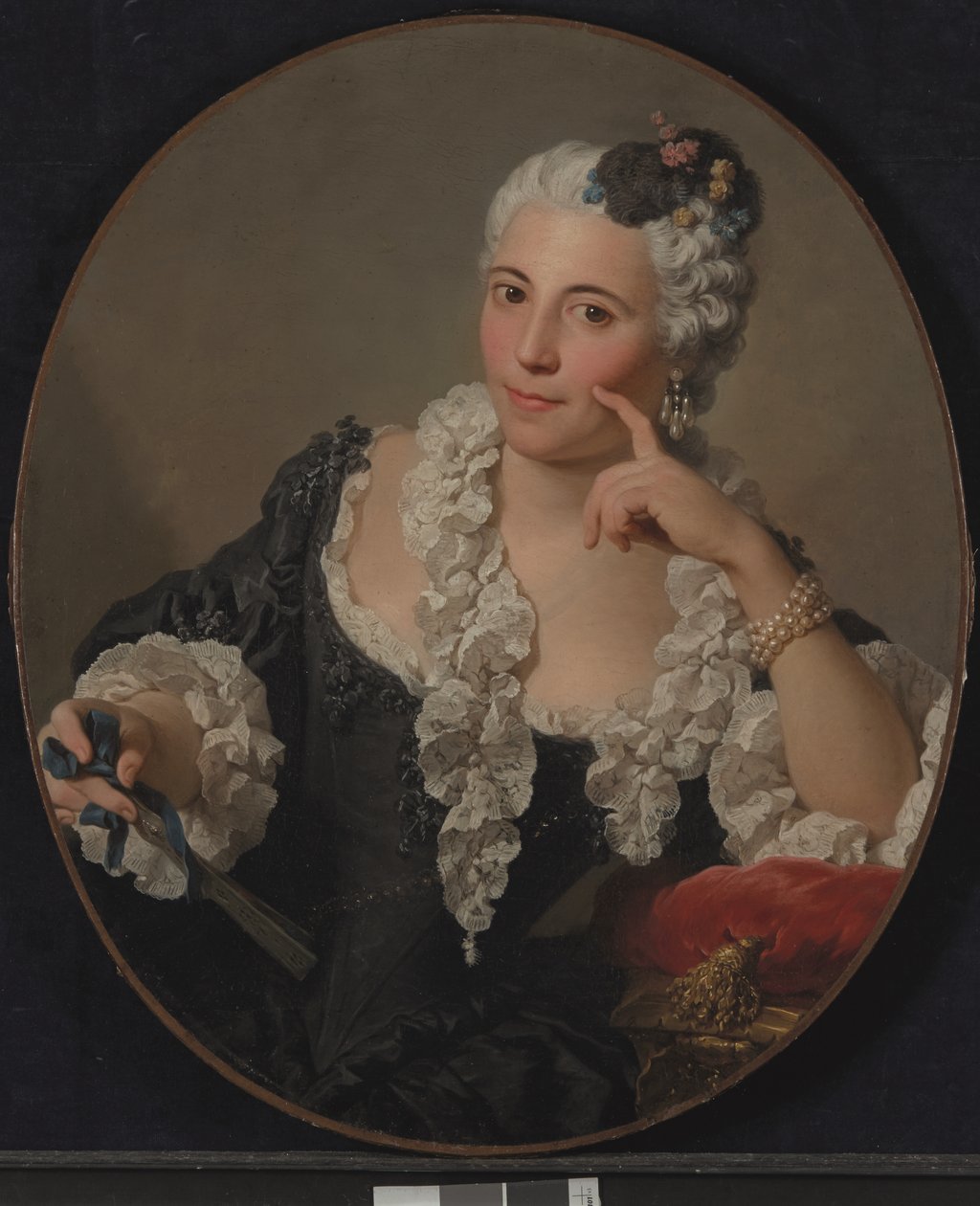 Anne-Marie Zina Durand de Lironcourt'un Portresi (tuval üzerine yağlı boya) by Pierre Subleyras