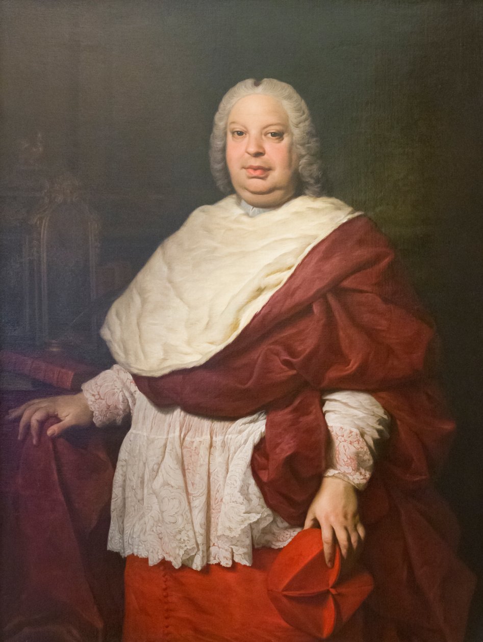 Kardinal Silvio Valenti Gonzaga'nın Portresi, 1745 dolayları (tuval üzerine yağlı boya) by Pierre Subleyras