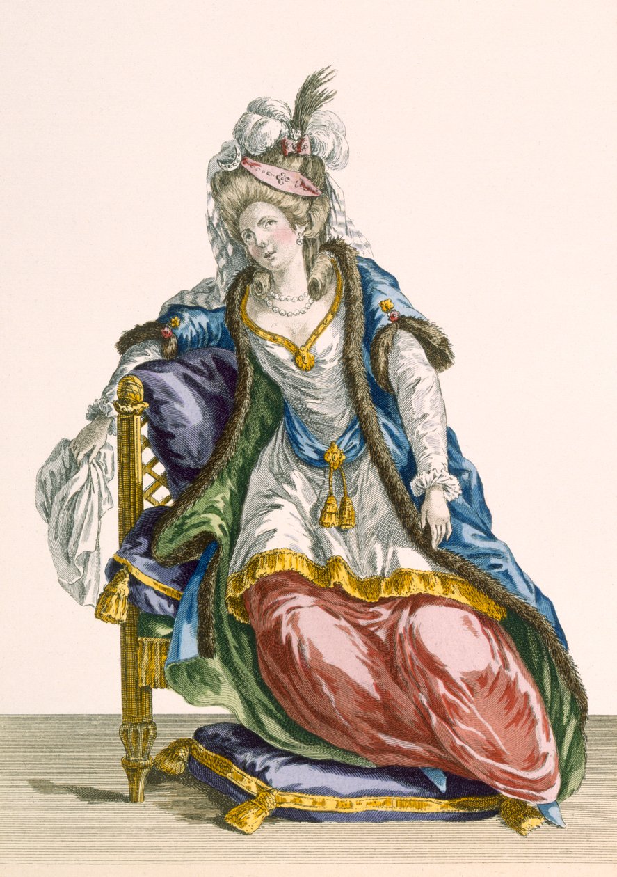 Patas tarafından oyulmuş Lady 