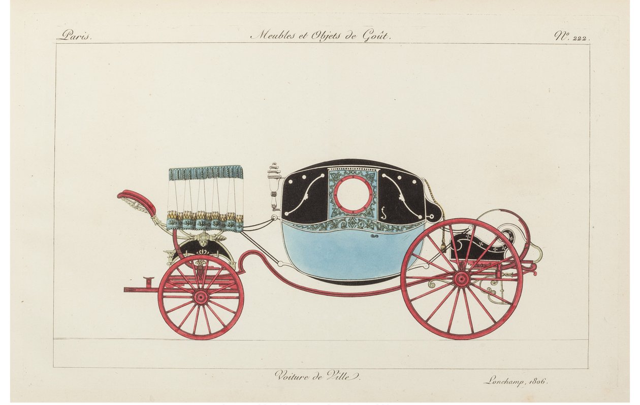 Kasaba arabası, 1800