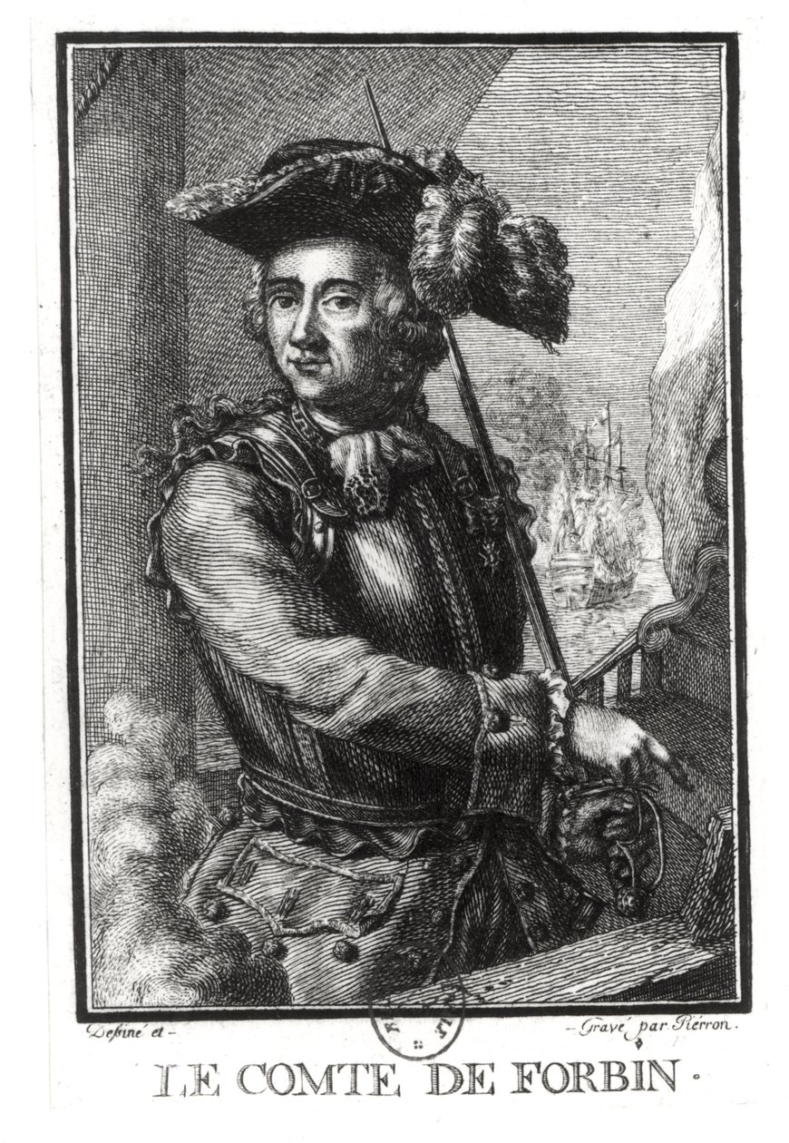 Kont Claude de Forbin (1656-1733) by Pierron