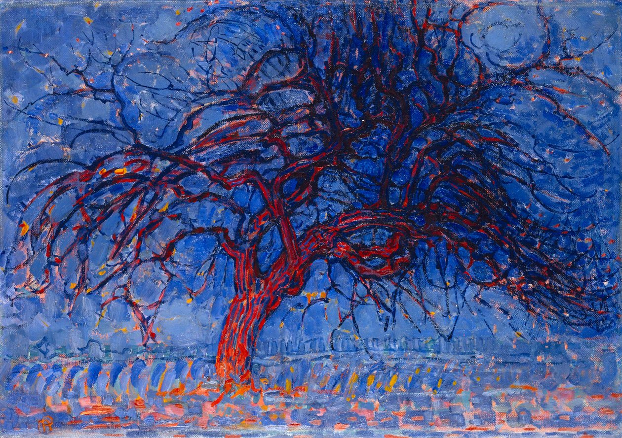 Kızıl Ağaç by Piet Mondrian