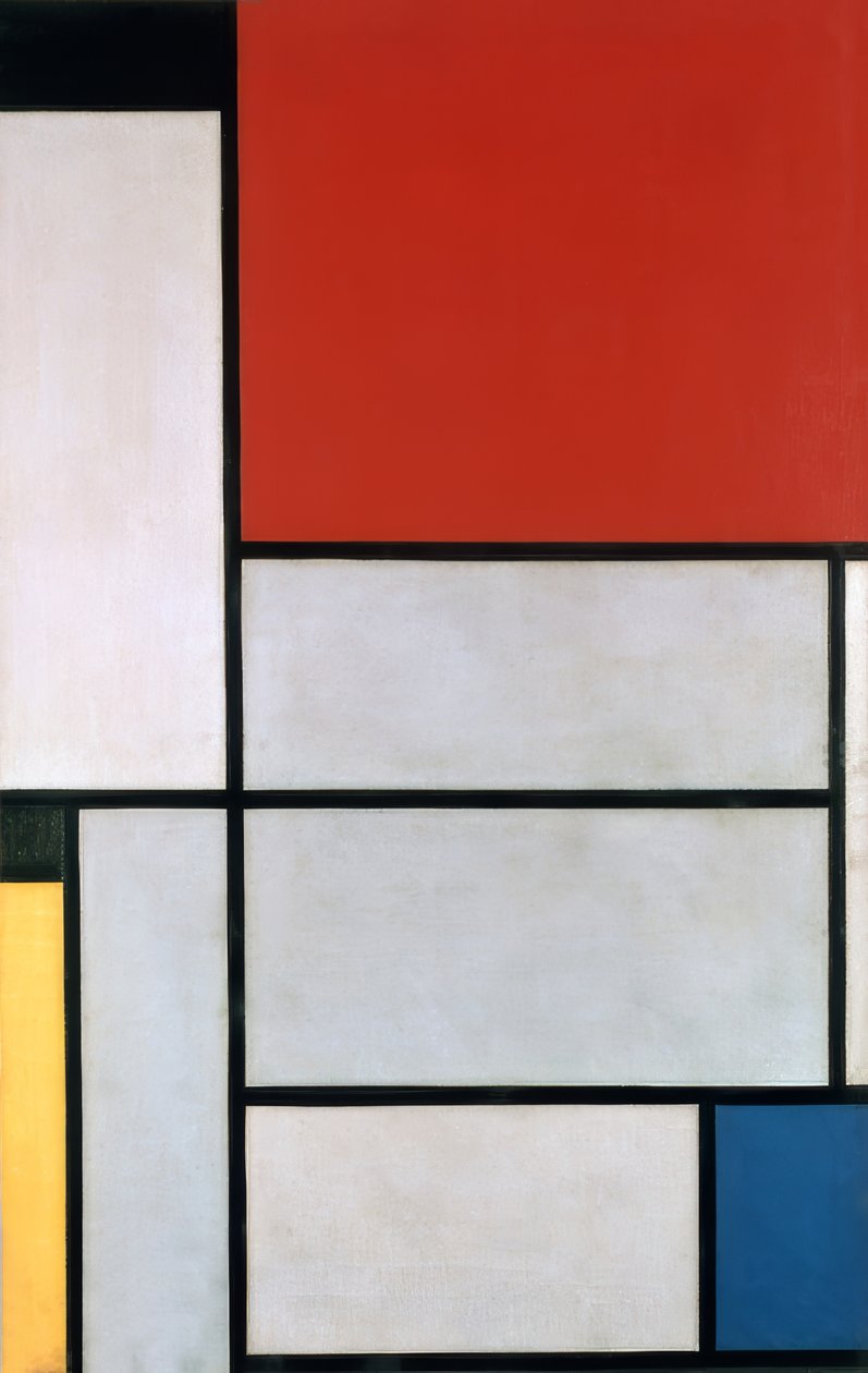 Tablo I by Piet Mondrian