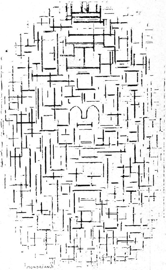 Resim çizme by Piet Mondrian