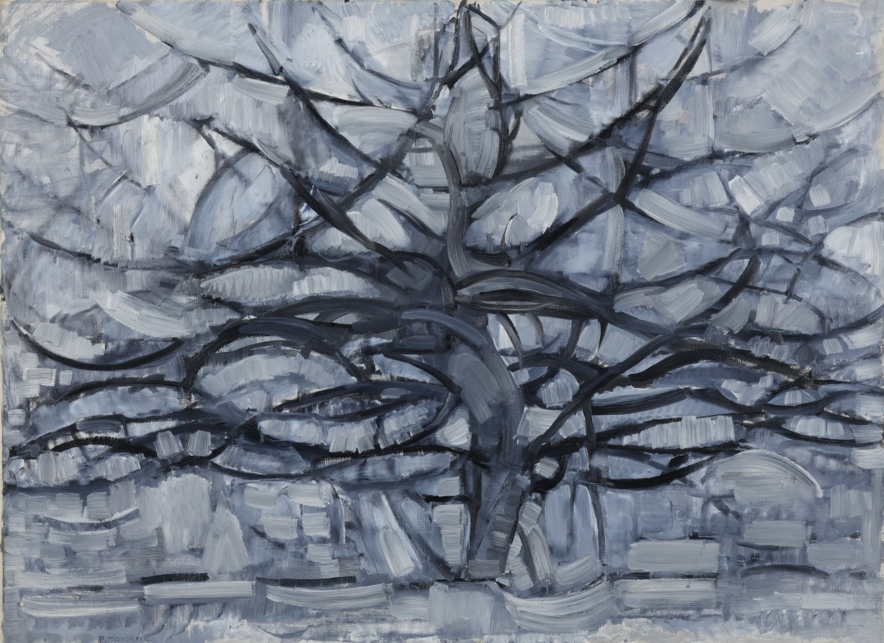 Boz Ağaç, 1911 by Piet Mondrian