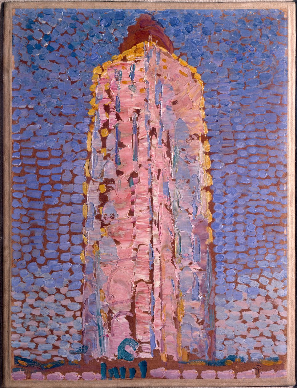 Westkapelle, Veere, Zelande deniz feneri by Piet Mondrian