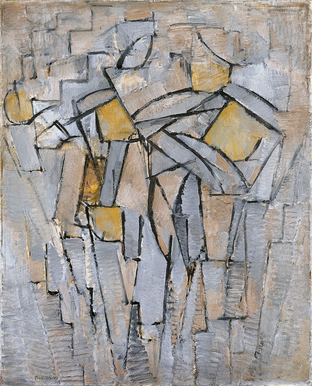 Kompozisyon No. XIII Kompozisyon 2, 1913 by Piet Mondrian