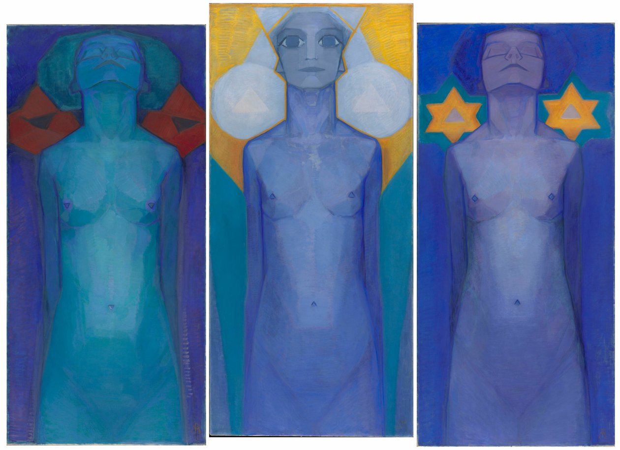 Evrim, 1911. by Piet Mondrian