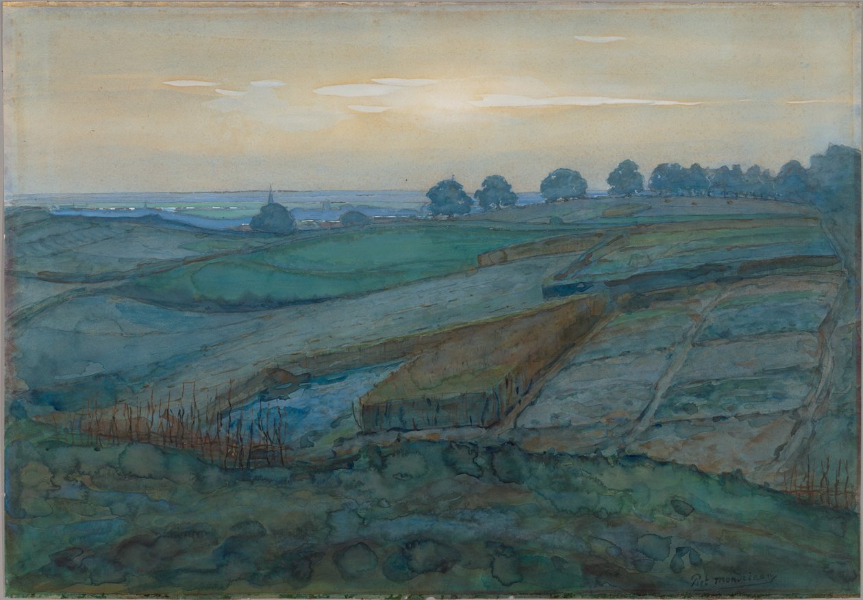  by Piet Mondrian