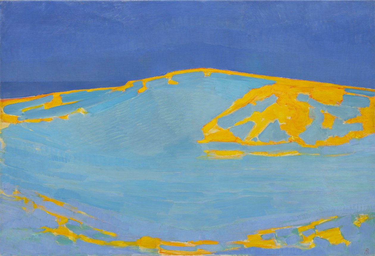 Deniz manzarası, 1909. by Piet Mondrian