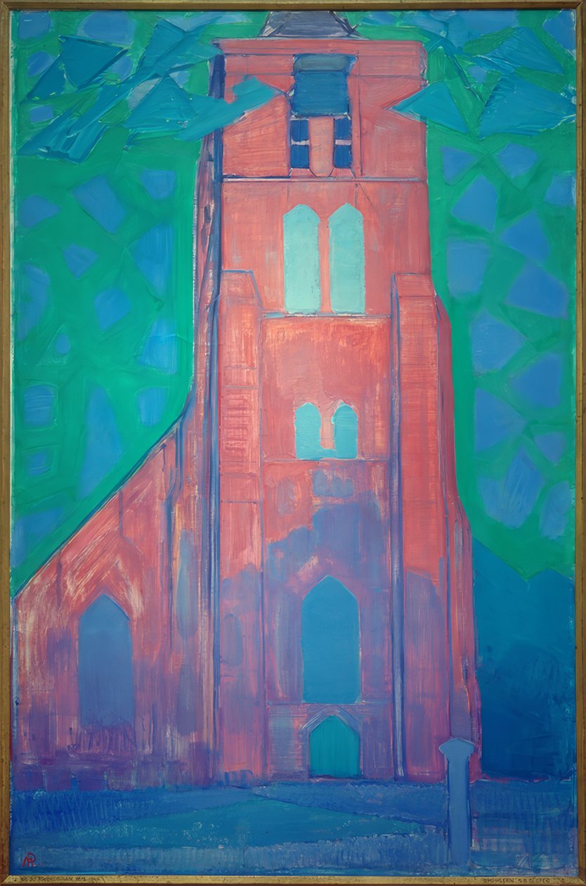 Zeeland kilise kulesi (Domburg